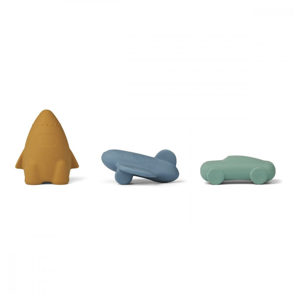 Liewood Badespielzeug Jacob 3er Set Blue mix Liewood Badespielzeug Jacob 3er Set Blue mix