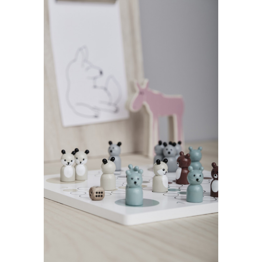Kids Concept Brettspiel Edvin mit Waldtieren