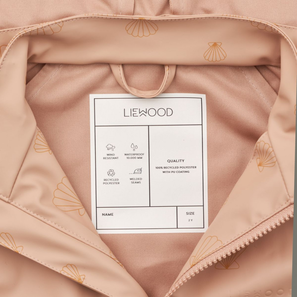 Liewood Regenanzug-Set "MELODI" Sea Shell / Pale Tuscany