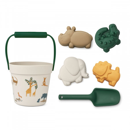 Liewood Silikon Sandspielzeug-Set Dante All together /sandy