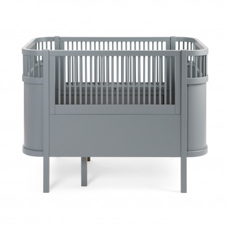 Sebra Bett, baby & Junior, classic grey, FSC mix
