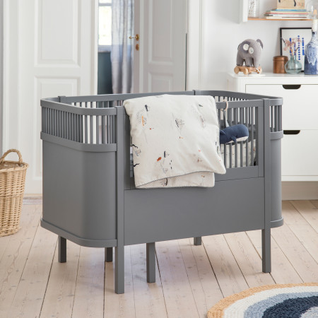 Sebra Bett, Baby & Junior, classic grey