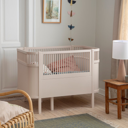 Sebra Bett, baby & Junior, Birchbark Beige Sebra Bett, baby & Junior, Birchbark Beige