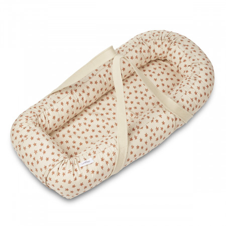 Liewood Babynest / Babytrage Gro in Floral Sea Shell