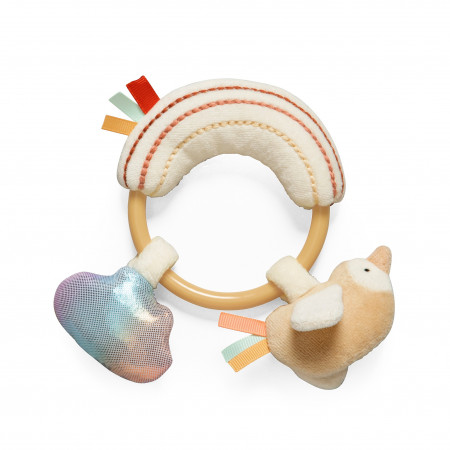 Sebra Aktivitätsspielzeug-Ring, Regenbogen/Bliss