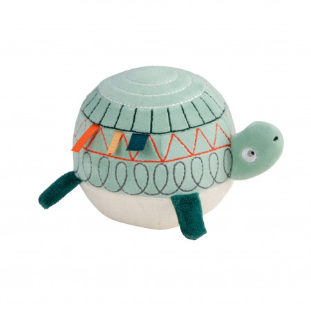 Sebra Stoff-Ball mit Glocke, Turbo die Schildkröte Sebra Stoff-Ball mit Glocke, Turbo die Schildkröte