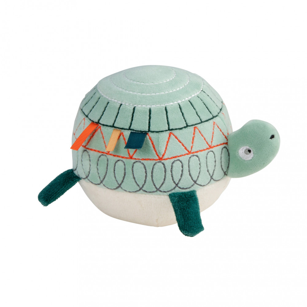 Sebra Stoff-Ball mit Glocke, Turbo die Schildkröte Sebra Stoff-Ball mit Glocke, Turbo die Schildkröte