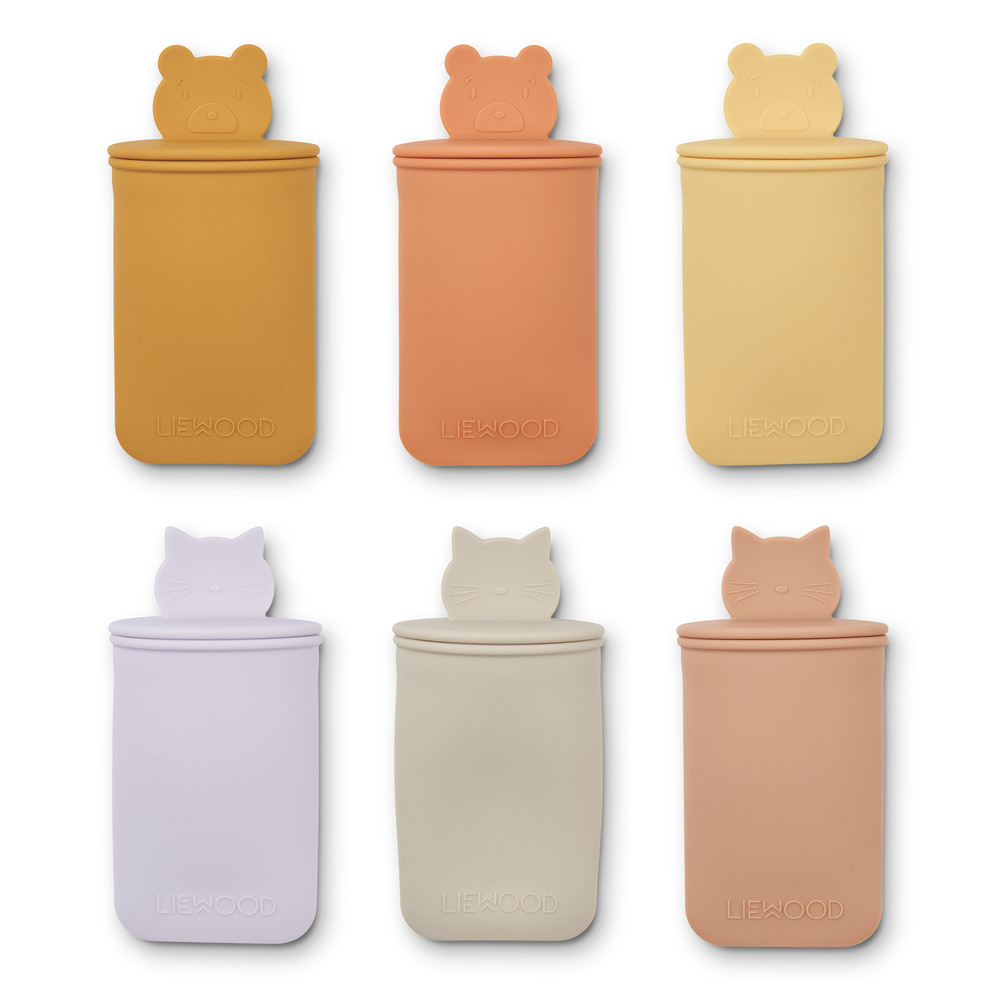 Liewood MALIK MINI ICE POPS Eisform 6-PACK Yellow mellow multi mix