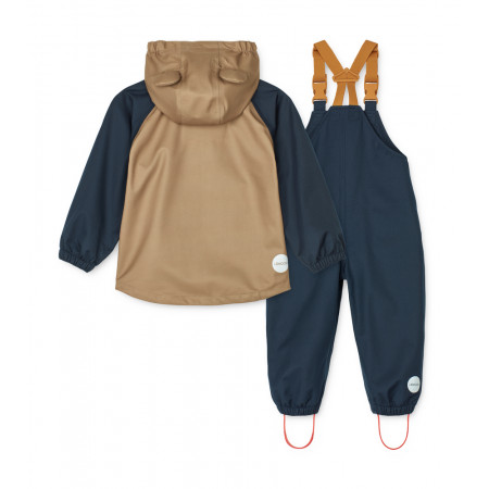 Liewood Regenanzug-Set "Dakota" Midnight Navy mix