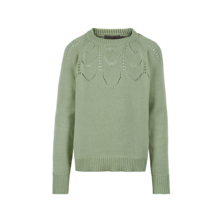 Creamie Strickpullover in Sea Foam, Gr. 110 - 152