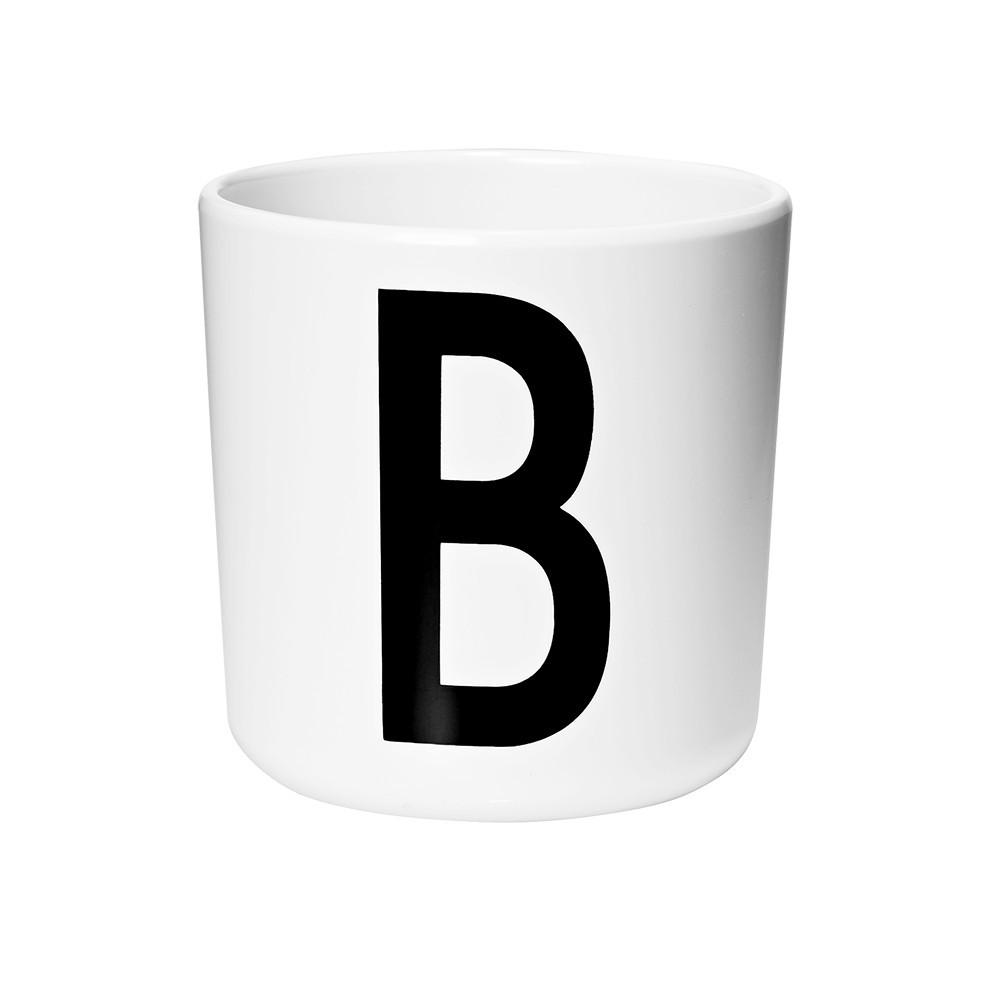 Design Letters Melamin Becher mit Buchstaben B Design Letters Melamin Becher mit Buchstaben B