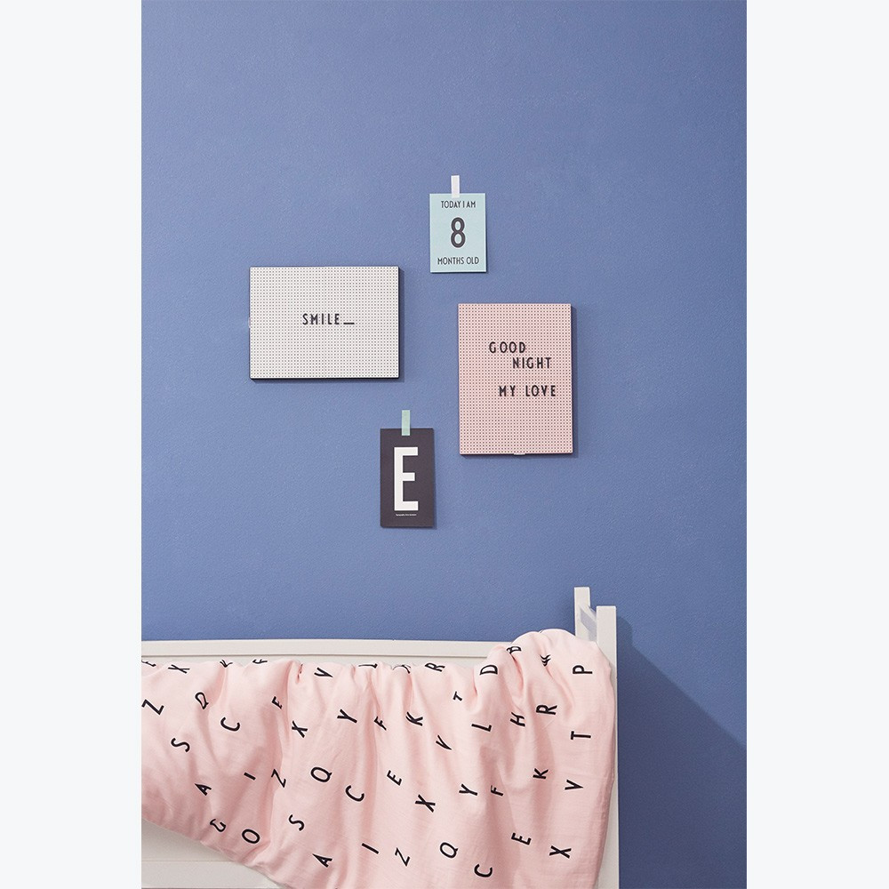 Design Letters Message Board A4, grau Design Letters Message Board A4, grau