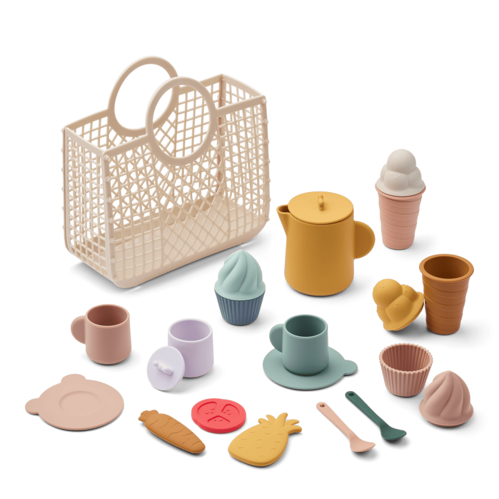Liewood Picknickkorb - Picknickset Elna - Sandy multi mix