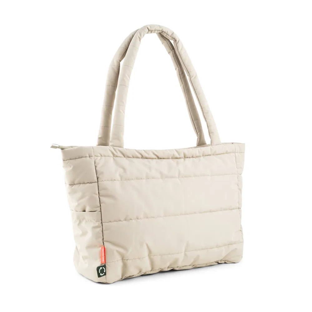 done by deer gesteppte Wickeltasche Tote Bag Sand
