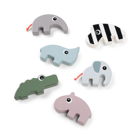 done by deer Holzbausteine 34 Stück in Sortierbox done by deer Holzbausteine 34 Stück in Sortierbox