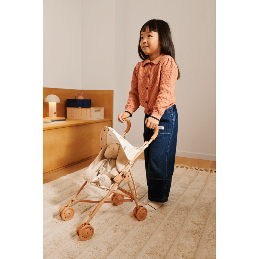 Liewood Puppenwagen / Buggy | Elsie | Peach / Sea Shell