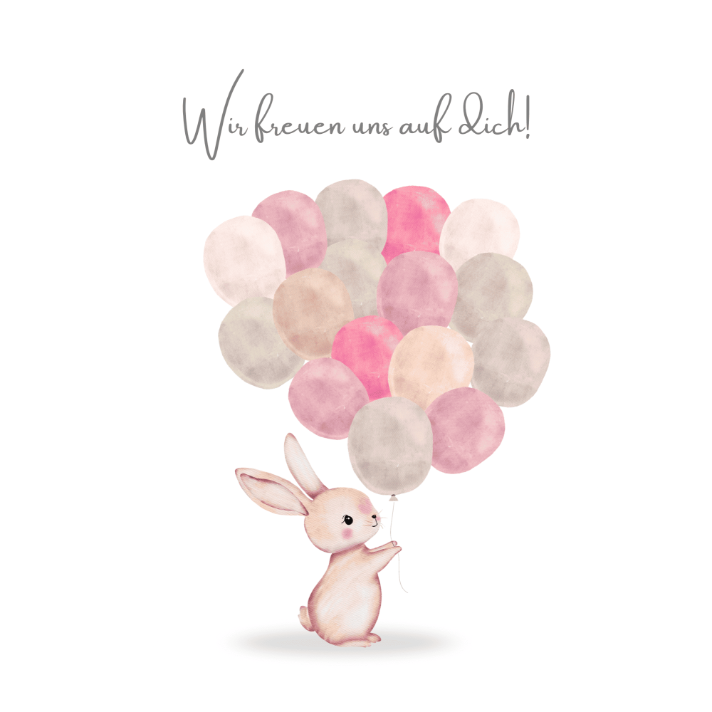 elchkidsBabyparty Erinnerung "Häschen 2" - Download zum AusdruckenKategorien