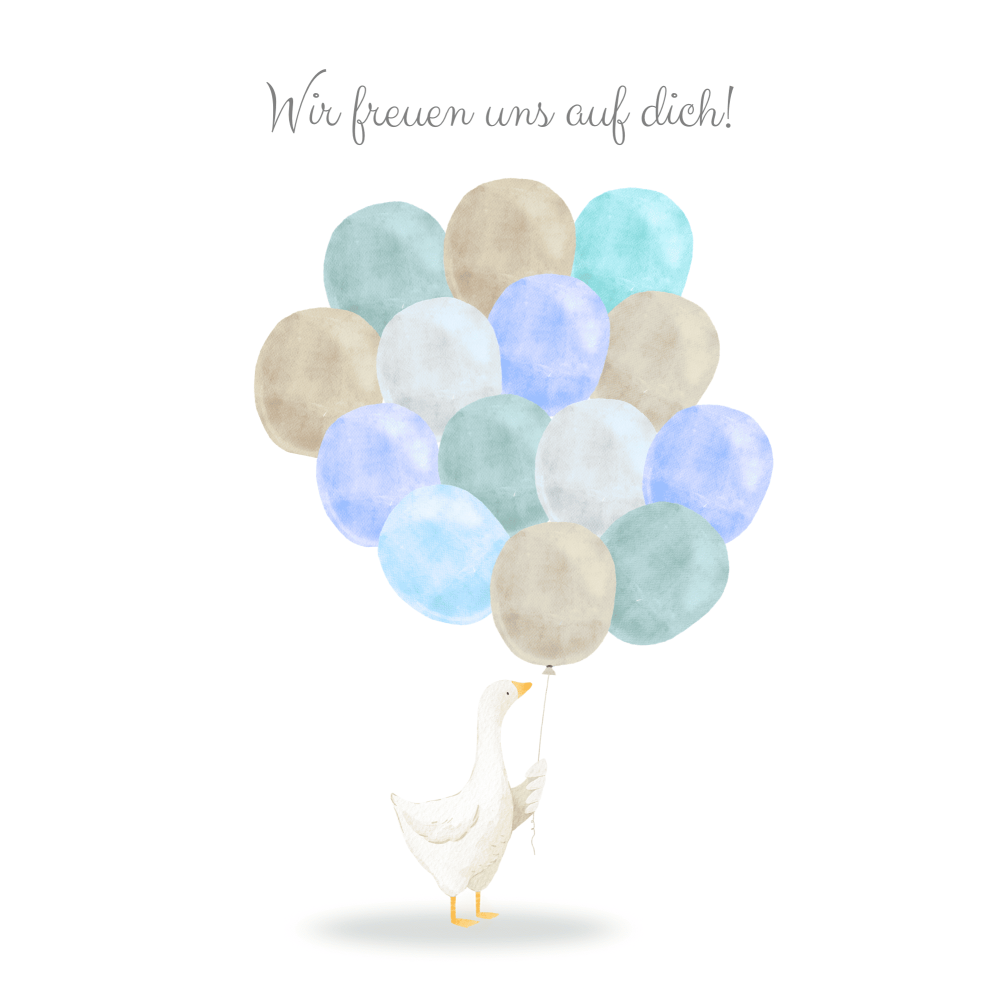 elchkidsBabyparty Erinnerung "Gans" - Download zum AusdruckenKategorien