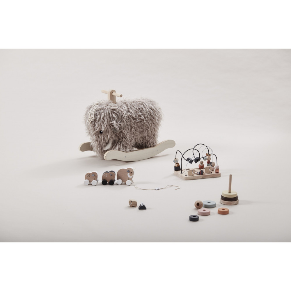 Kids Concept Motorikschleife & Labyrinth aus Holz