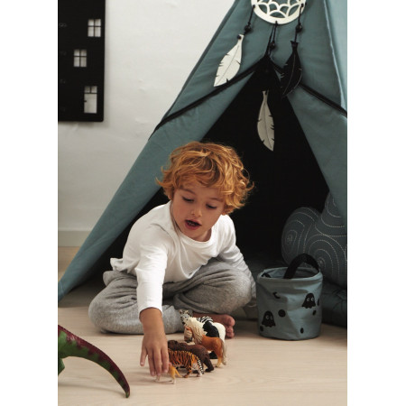 Roommate Hippie Tipi Zelt Sea Grey Roommate Hippie Tipi Zelt Sea Grey