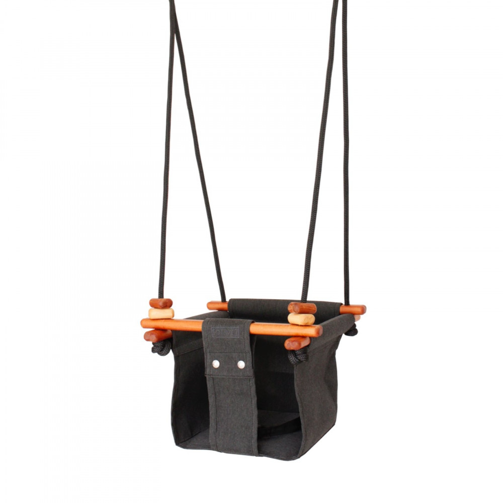 Solvej Swings Baby Und Kinderschaukel Schiefergrau