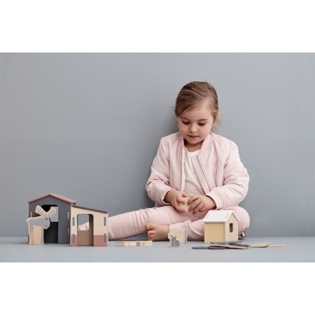 Kids Concept Waldtiere aus Holz, Edvin