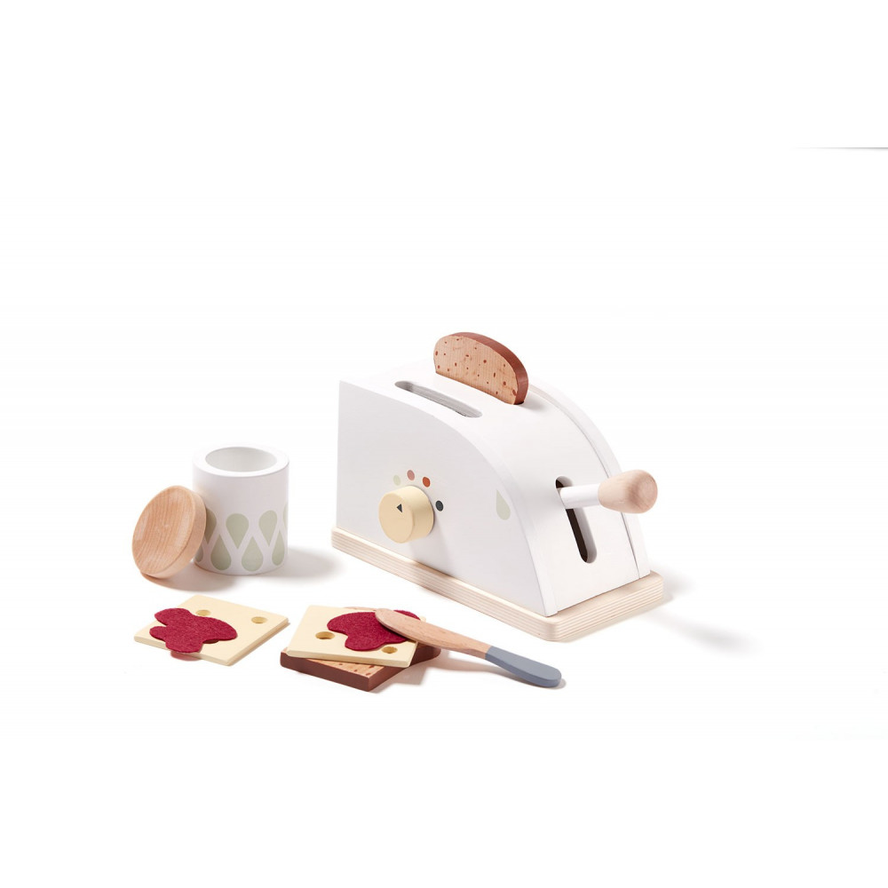 Kids Concept Kinder Toaster Set aus Holz