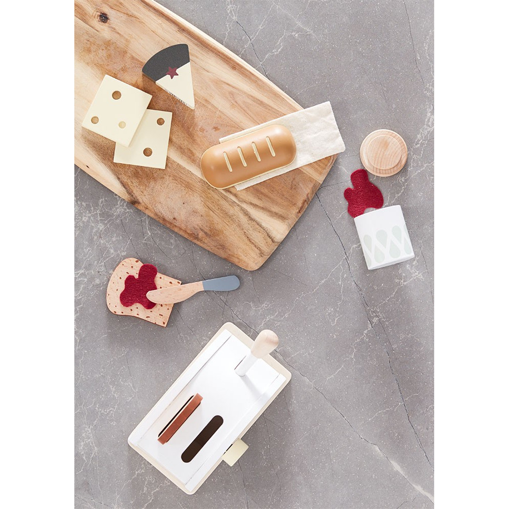 Kids Concept Kinder Toaster Set aus Holz Kids Concept Kinder Toaster Set aus Holz