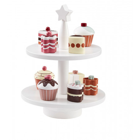 Kids Concept Cupcake & Pralinen 9er Set aus Holz Kids Concept Cupcake & Pralinen 9er Set aus Holz