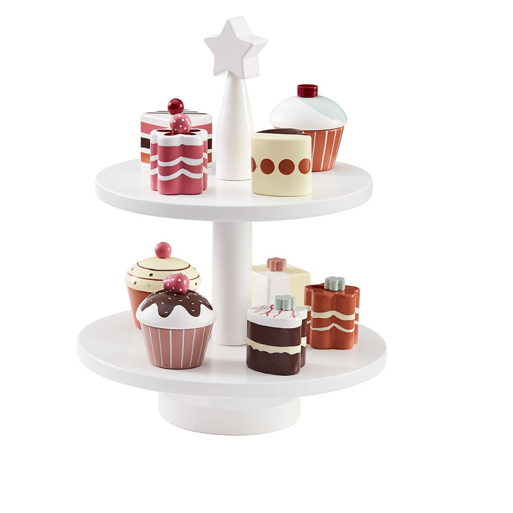 Kids Concept Cupcake & Pralinen 9er Set aus Holz Kids Concept Cupcake & Pralinen 9er Set aus Holz