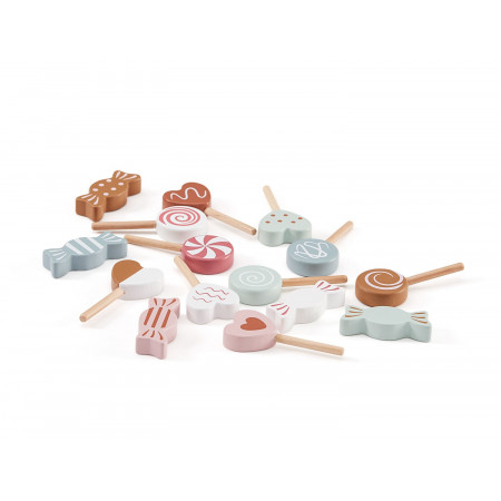 Kids Concept Süßigkeiten Set aus Holz