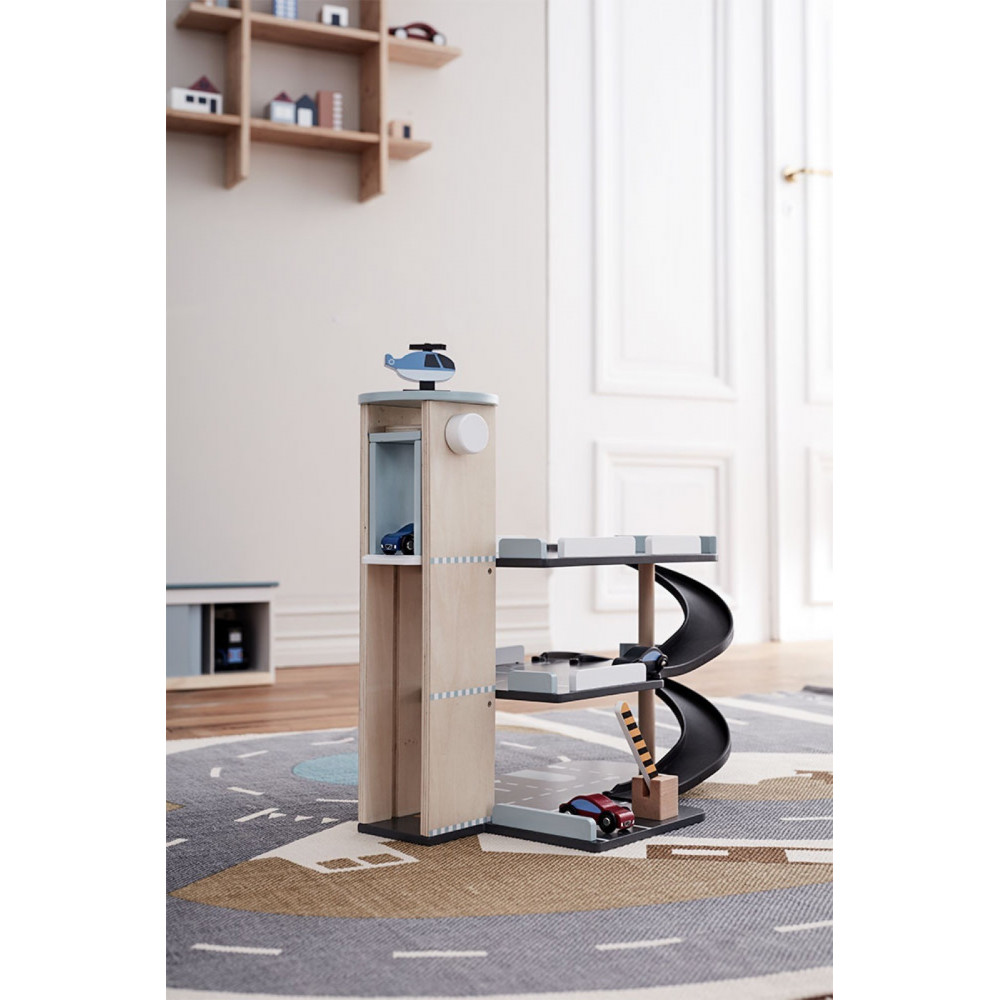 Kids Concept Parkgarage mit Zubehör aus Holz Kids Concept Parkgarage mit Zubehör aus Holz