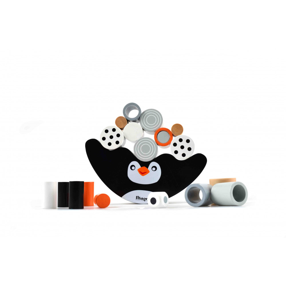 Magni Pinguin Balancespiel aus Holz Magni Pinguin Balancespiel aus Holz