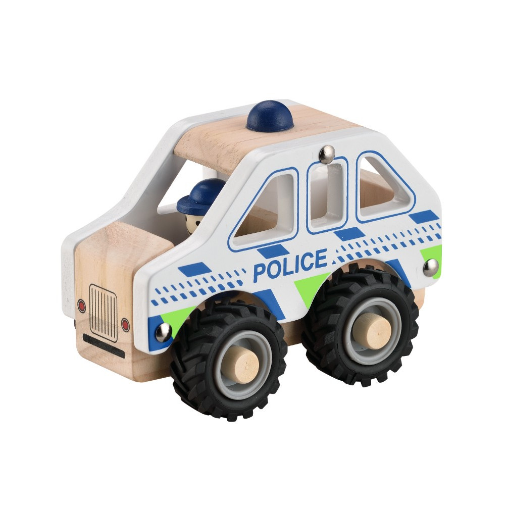 Magni Polizeiauto aus Holz Magni Polizeiauto aus Holz
