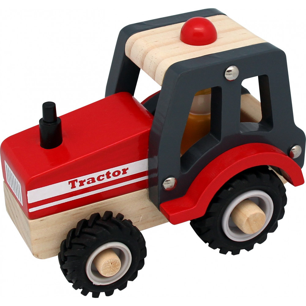 Magni Traktor aus Holz