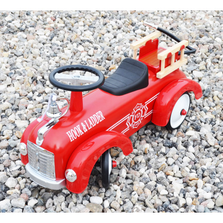 Magni Retro Rutschauto Feuerwehr, aus Metall Magni Retro Rutschauto Feuerwehr, aus Metall