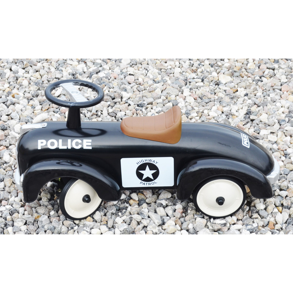Magni Retro Rutschauto Polizei, aus Metall Magni Retro Rutschauto Polizei, aus Metall