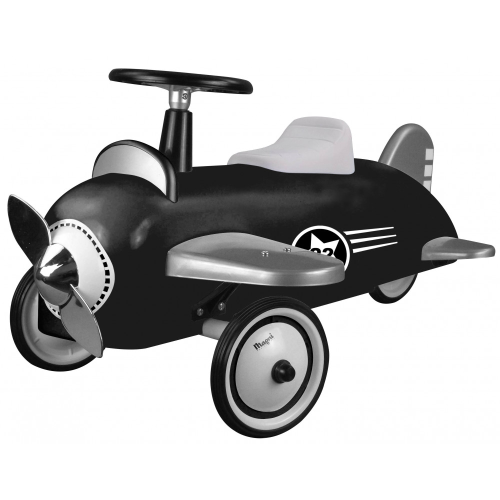Magni Retro Rutschauto Flugzeug, aus Metall Magni Retro Rutschauto Flugzeug, aus Metall