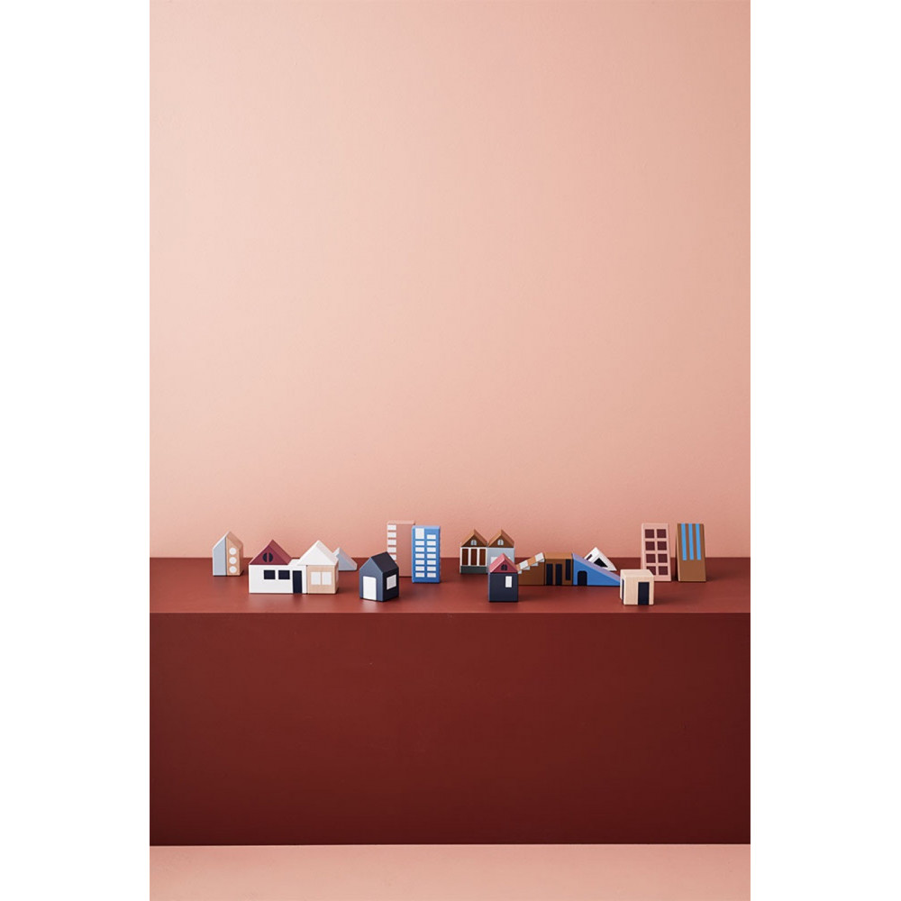 Kids Concept Bausteine Stadt "Aiden" aus Holz