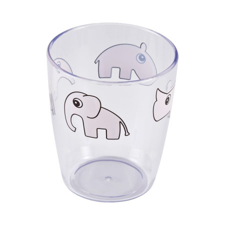 Done by Deer Kinder Glas Yummy Mini, Deer friends, blau