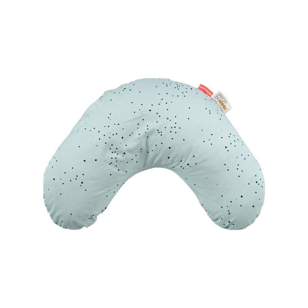 Done by Deer Stillkissen Dreamy Dots blau