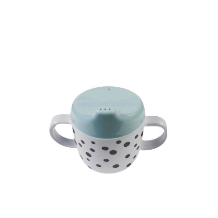 Done by Deer Trinklernbecher Happy Dots, Blau Done by Deer Trinklernbecher Happy Dots, Blau