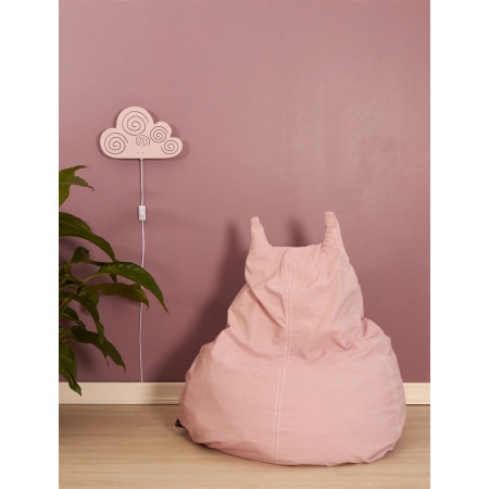 Roommate Sitzsack für Kinder Happy Cat, rosa Roommate Sitzsack für Kinder Happy Cat, rosa