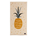 Roommate Teppich Ananas 140 x 70 cm, Baumwolle