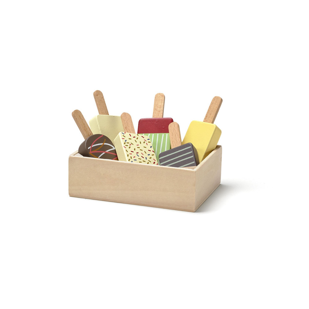 Kids Concept Eis am Stil mit 6 Eis aus Holz Kids Concept Eis am Stil mit 6 Eis aus Holz