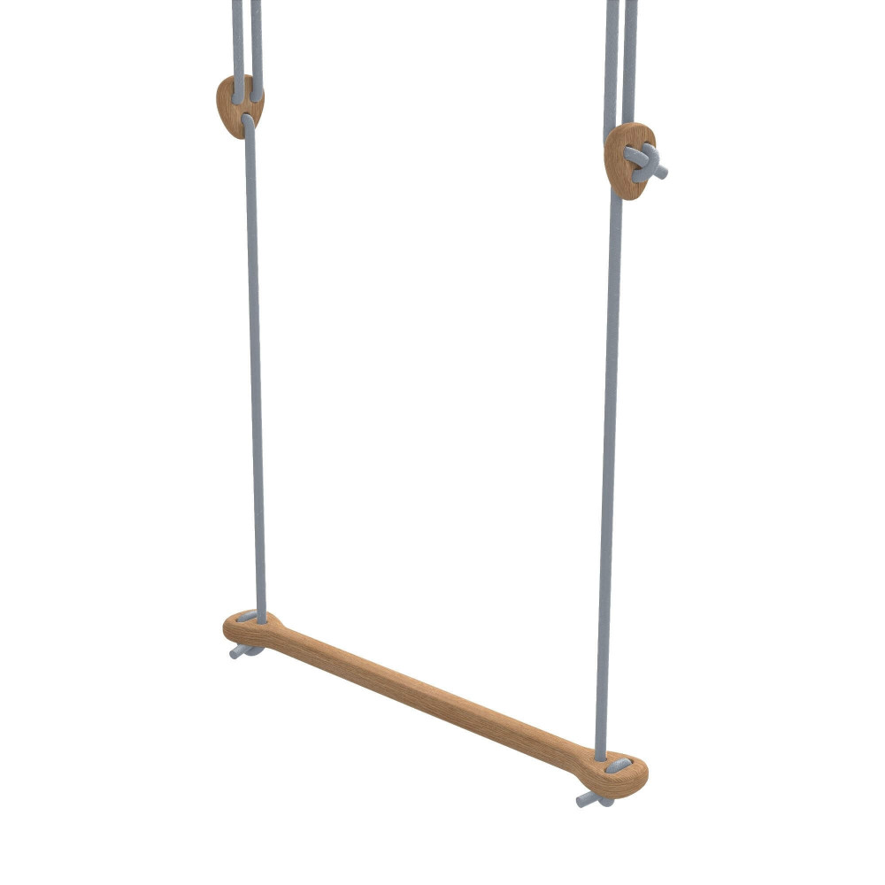 Lillagunga Trapez Bone Eiche - Seile grau Lillagunga Trapez Bone Eiche - Seile grau