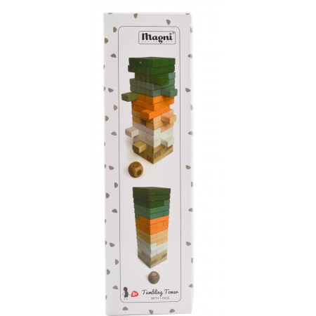 Magni Stapelspiel / Wackelturm aus Holz Magni Stapelspiel / Wackelturm aus Holz