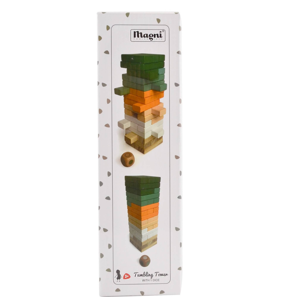 Magni Stapelspiel / Wackelturm aus Holz Magni Stapelspiel / Wackelturm aus Holz