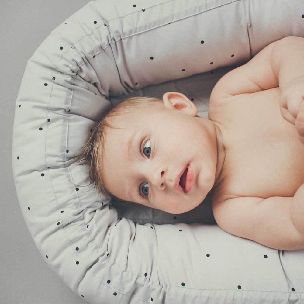 Liewood Babynest / Babytrage Gro in Grau