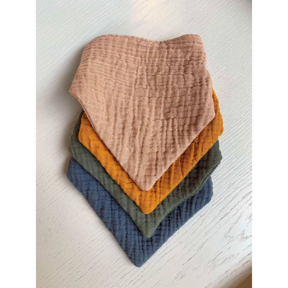 Liewood Halstuch / Lätzchen Set Baumwolle Blau